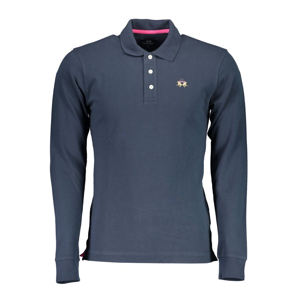 Elegant Long-Sleeved Slim Fit Polo Shirt