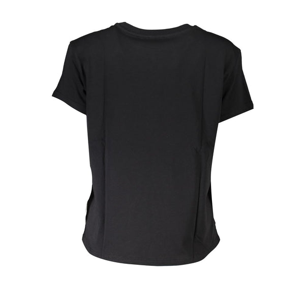 T-shirt chic a girocollo in cotone biologico