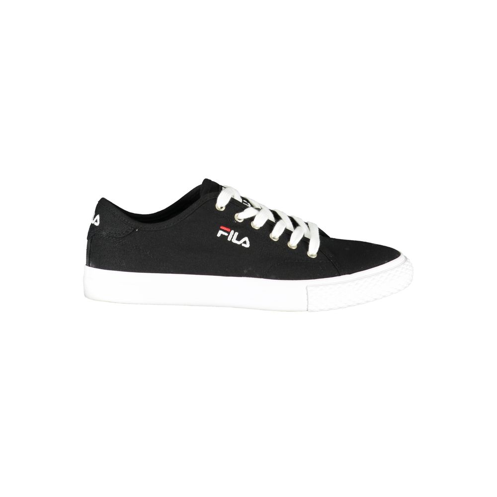 Sneakers sportive allacciate nere eleganti