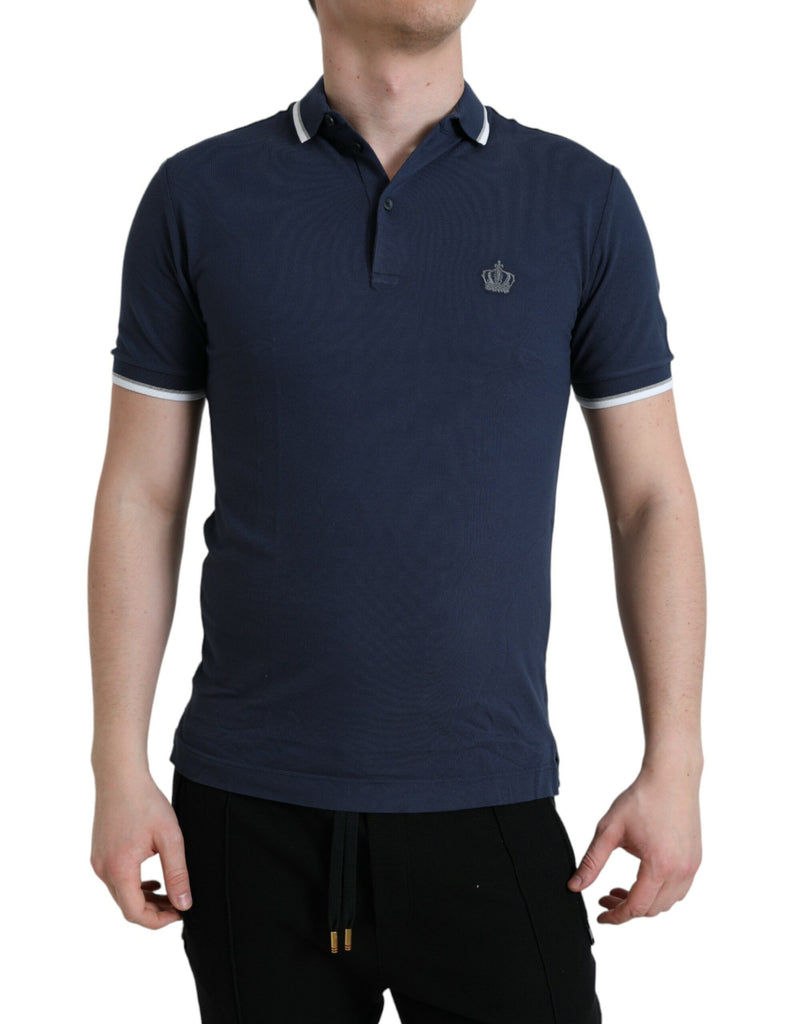 Maglietta Polo con ricamo Elegant Crown