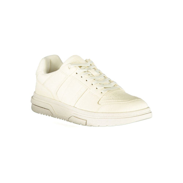 Sneaker in poliestere bianco