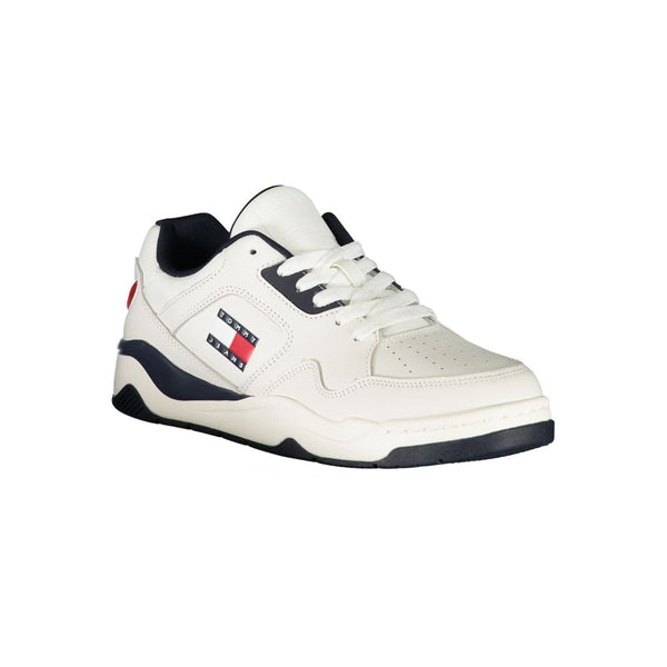 Sneaker in poliestere bianco