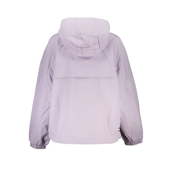 Purple Polyamide Jackets & Coat