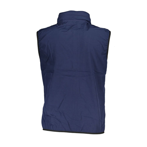 Blue Polyester Jacket