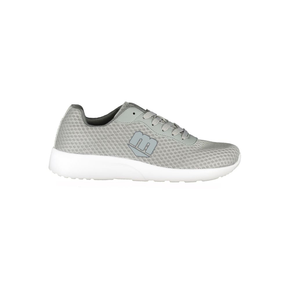 Sneaker in poliestere grigio