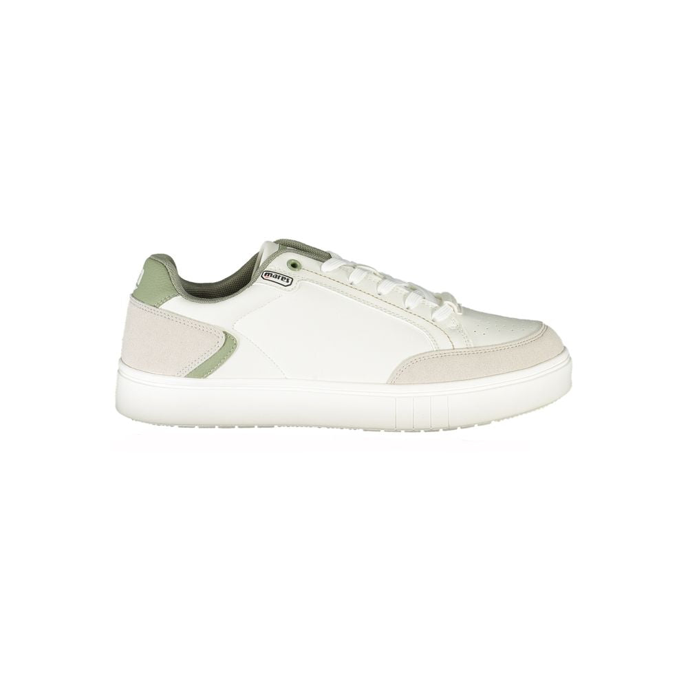 Sneaker in poliestere bianco