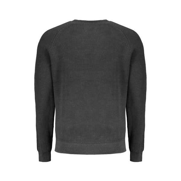 Black Cotton Sweater