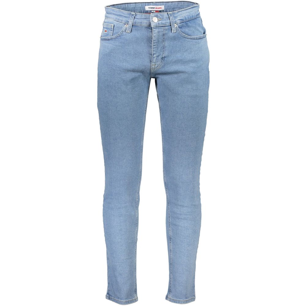 Jeans e pantaloni in cotone blu chiaro