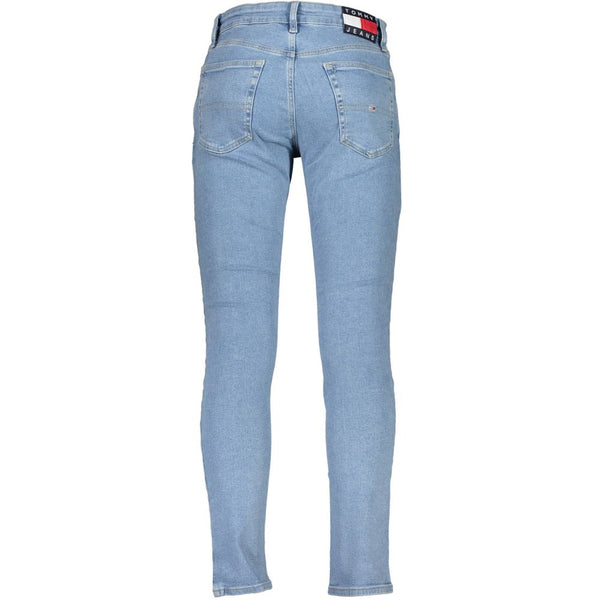 Jeans e pantaloni in cotone blu chiaro