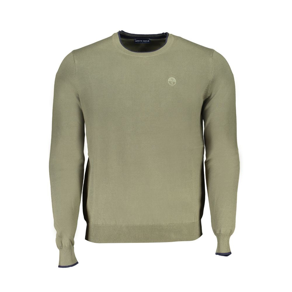 Green Cotton Sweater