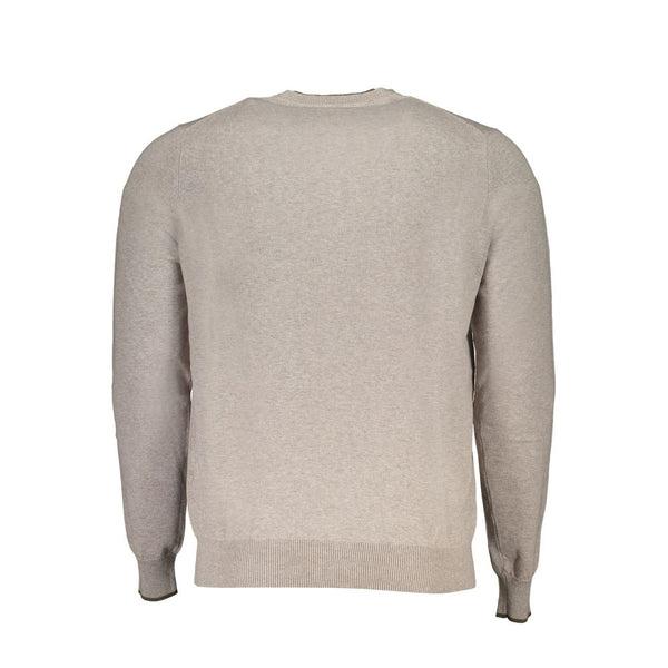 Maglione di cotone beige