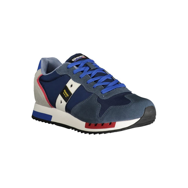 Sneaker in poliestere blu