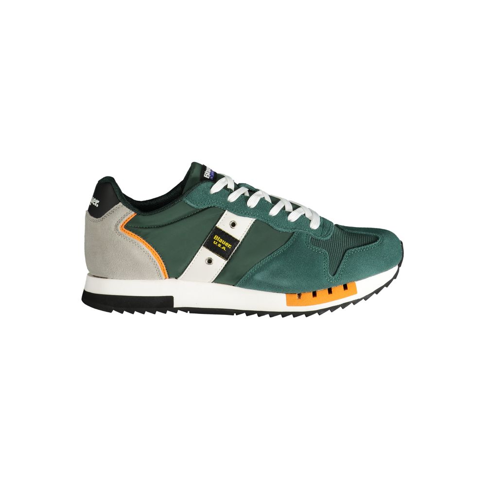 Sneaker in poliestere verde