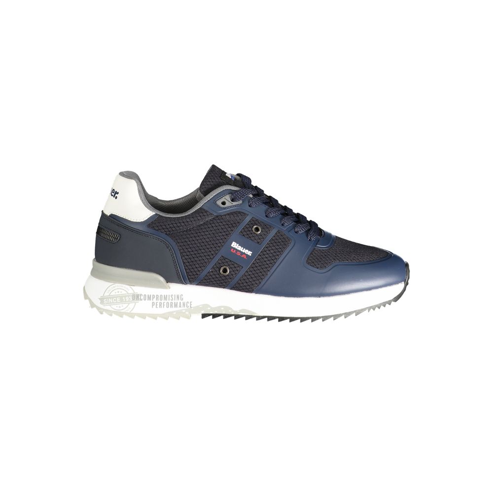 Sneaker in poliestere blu