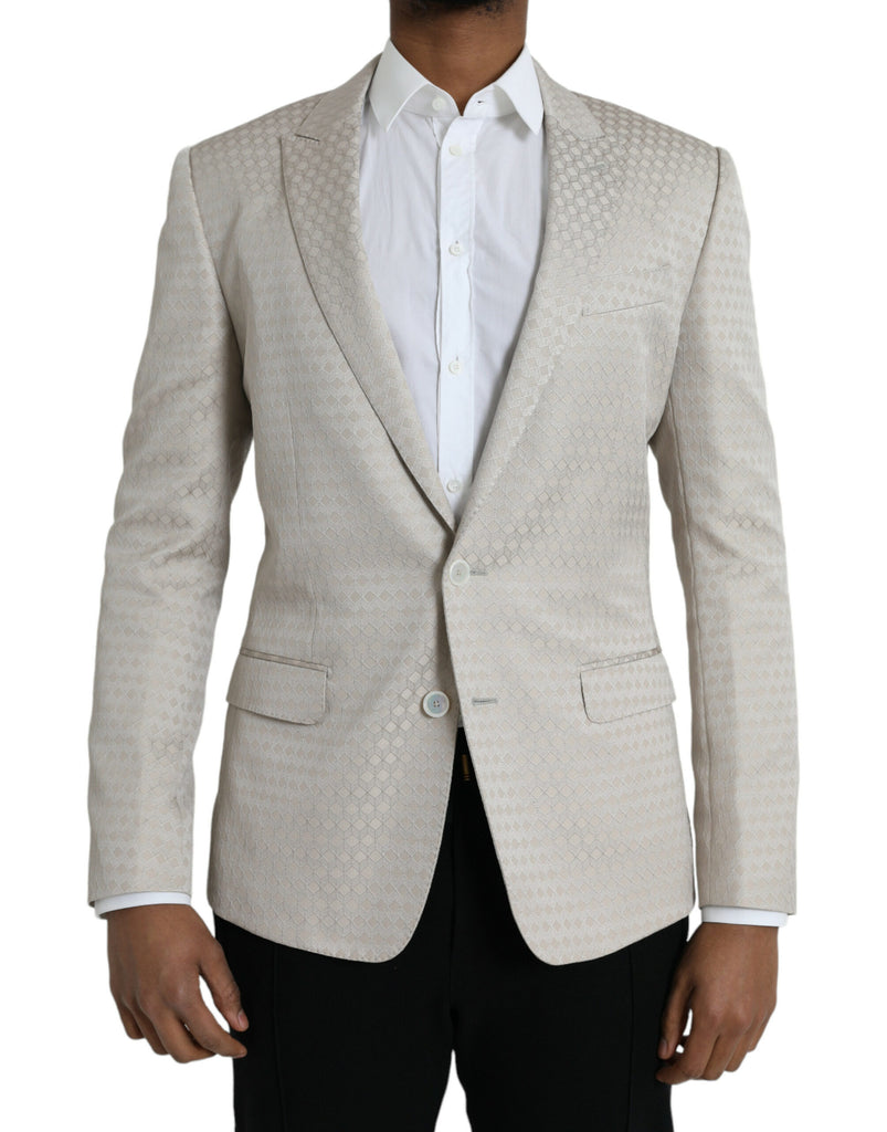 Blazer monopetto beige MARTINI