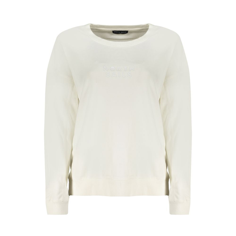 Maglione in cotone bianco