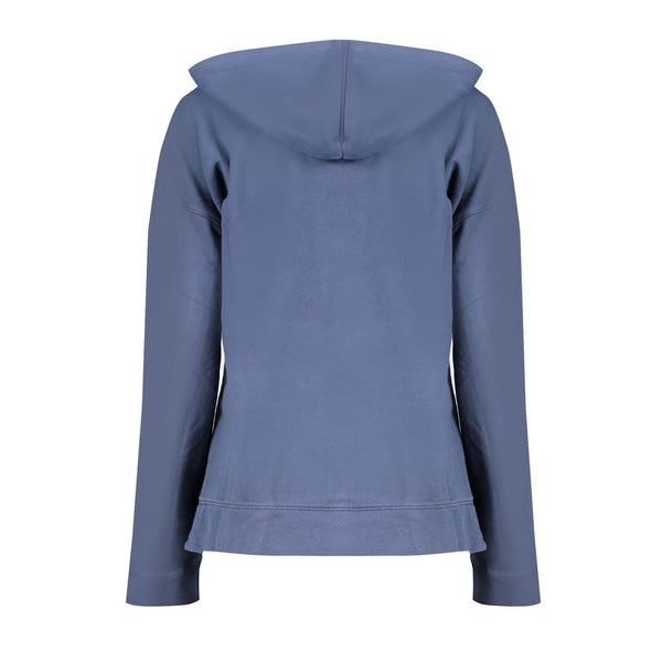 Maglione di cotone blu