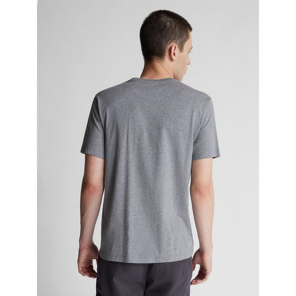 Gray Cotton Men's T-Shirt