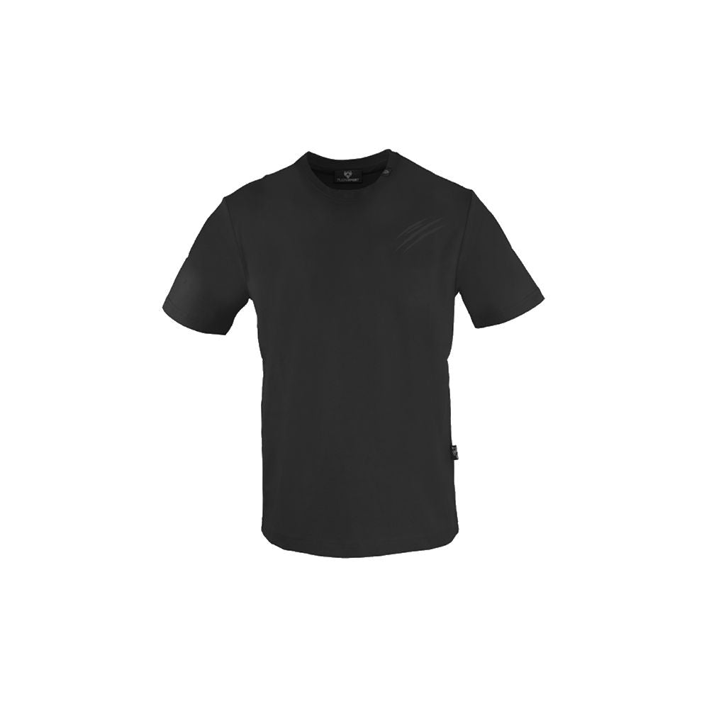 Black Cotton Men's T-Shirt