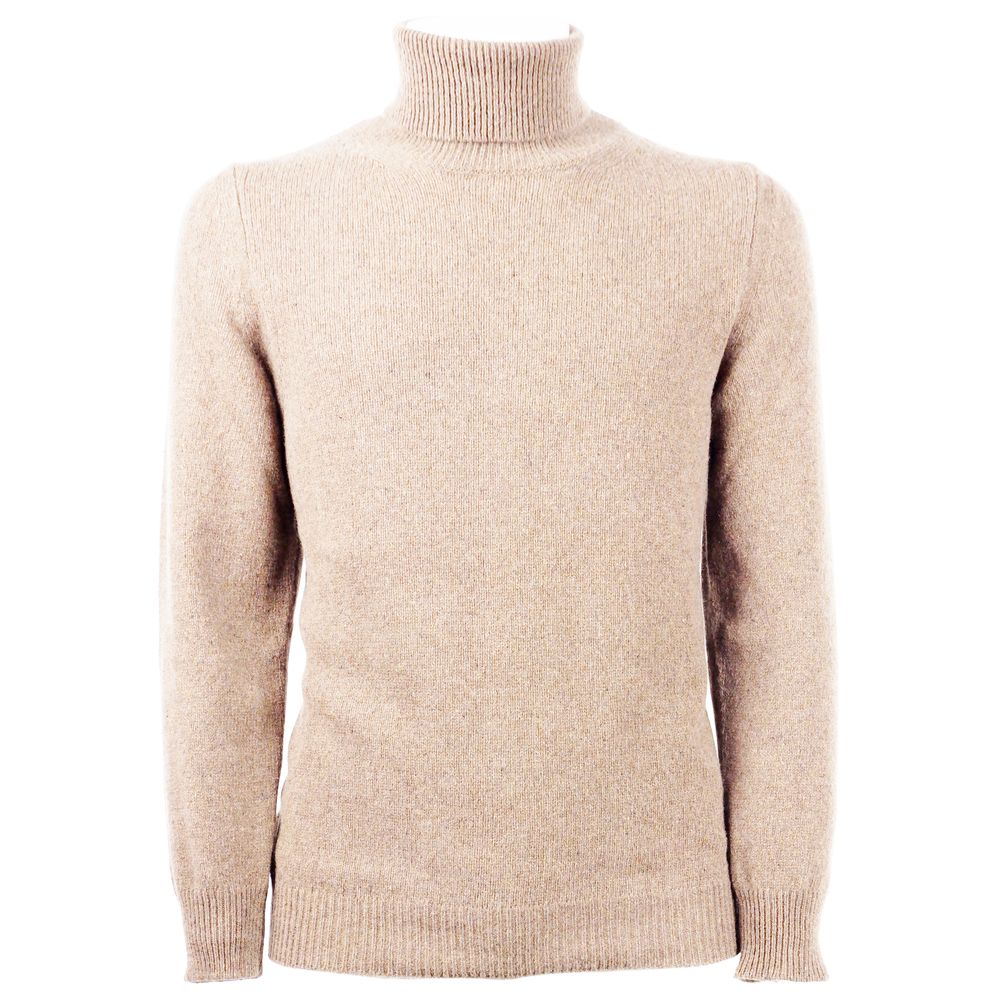 Maglione da uomo in cashmere beige