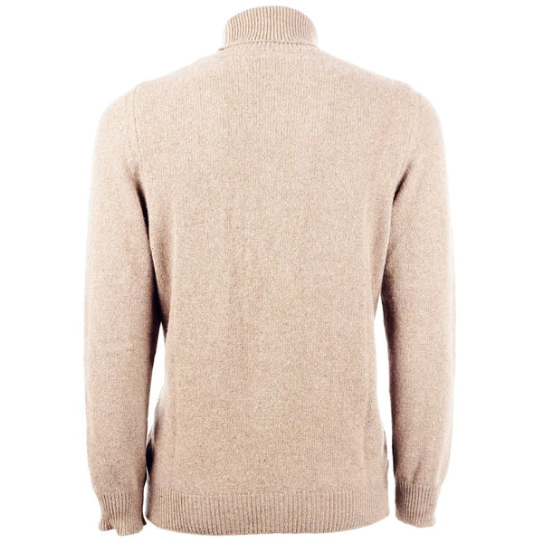 Maglione da uomo in cashmere beige