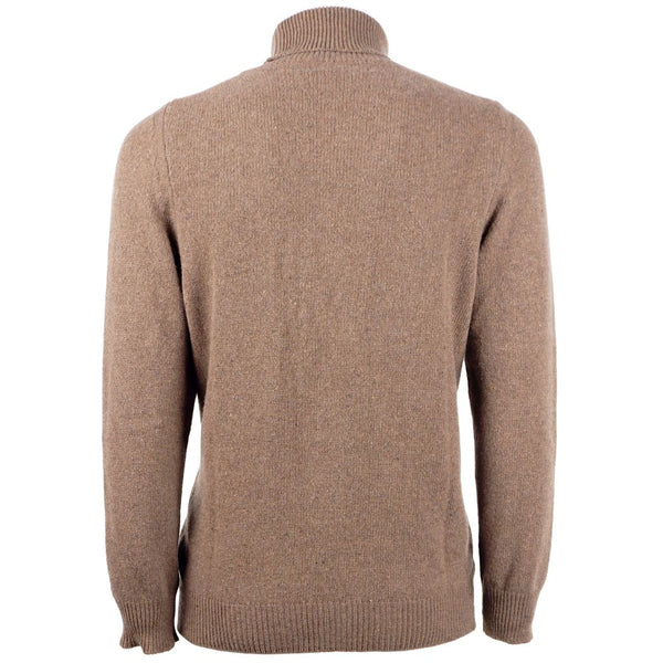 Brown Cashmere Men Sweater