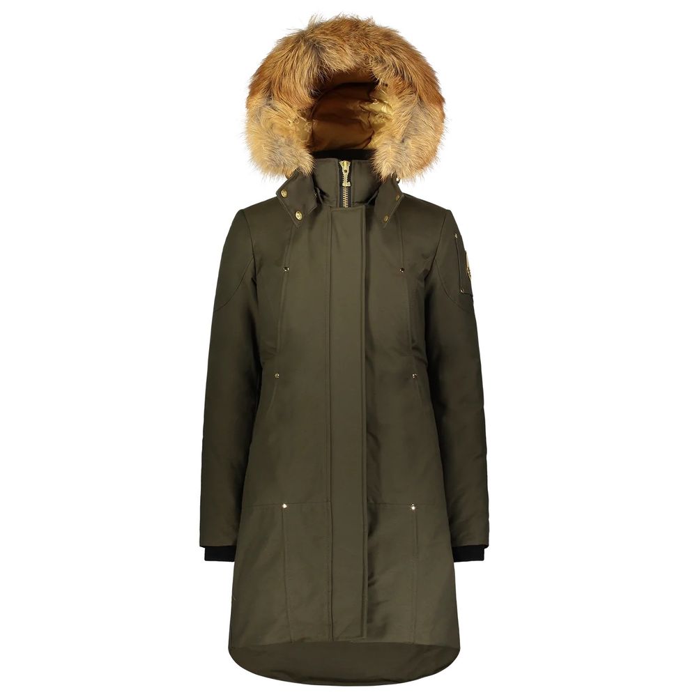 Parka donna in cotone dell'esercito