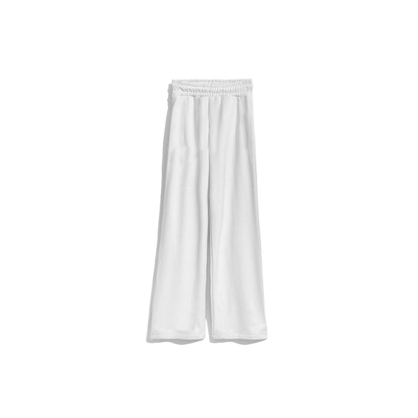 Pantaloni da ginnastica bianchi con logo Chic