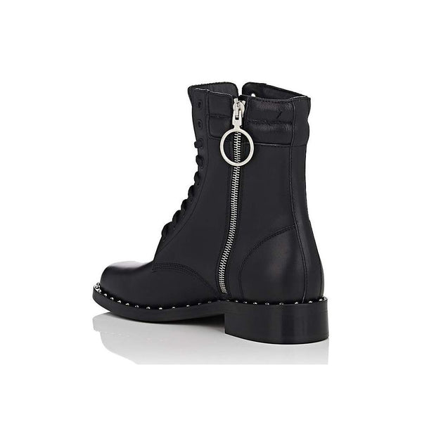 Black Calfskin Women Boot