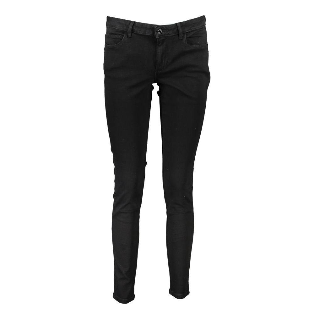 Jeans e pantaloni in cotone nero