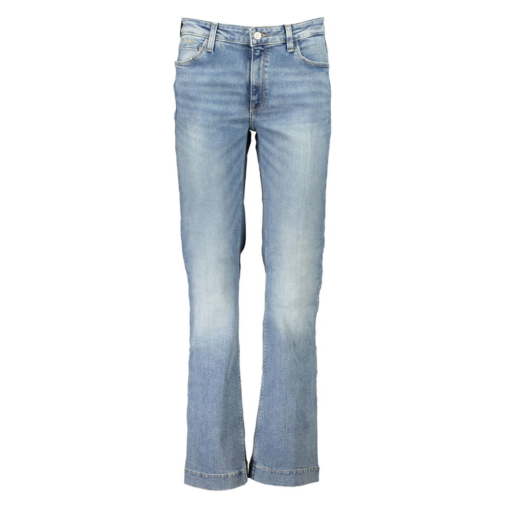 Jeans e pantaloni in cotone blu chiaro