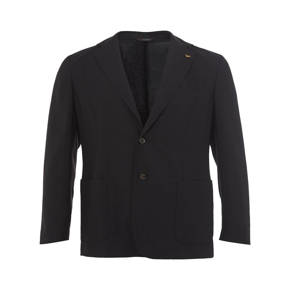 Giacca elegante in cashmere nero