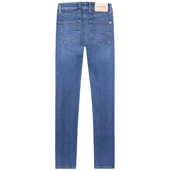 Light Blue Cotton Men Jean