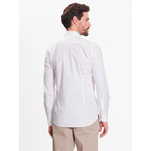 Camicia in cotone bianco