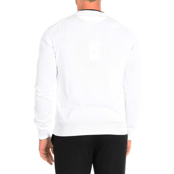 Maglione in cotone bianco