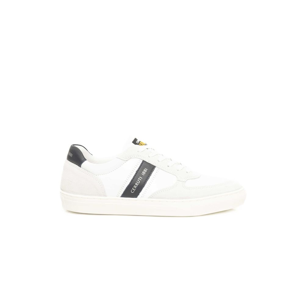 White Leather Men Sneaker