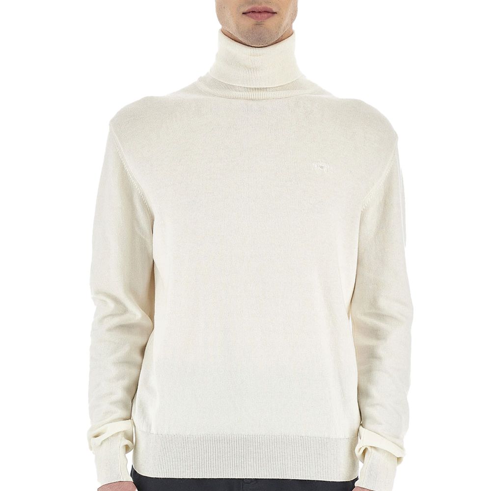 Maglione in cotone bianco