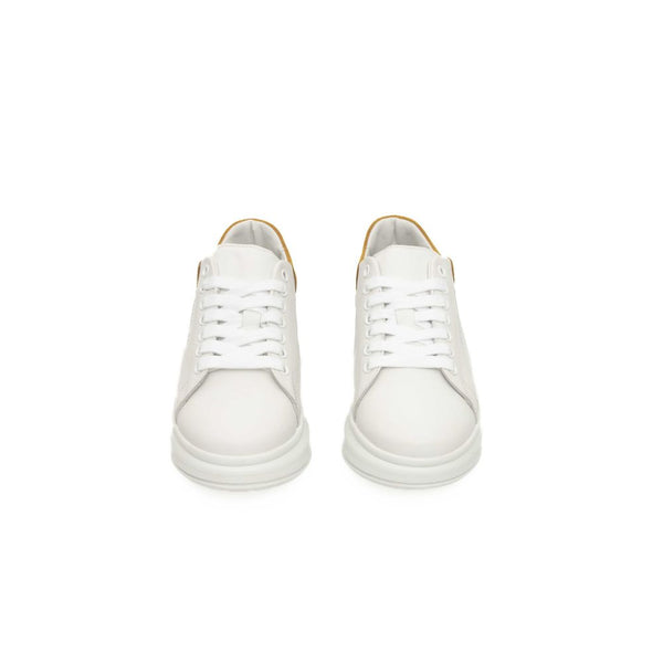 Sneaker donna in pelle bianca