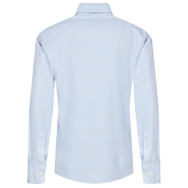 Camicia in cotone azzurro