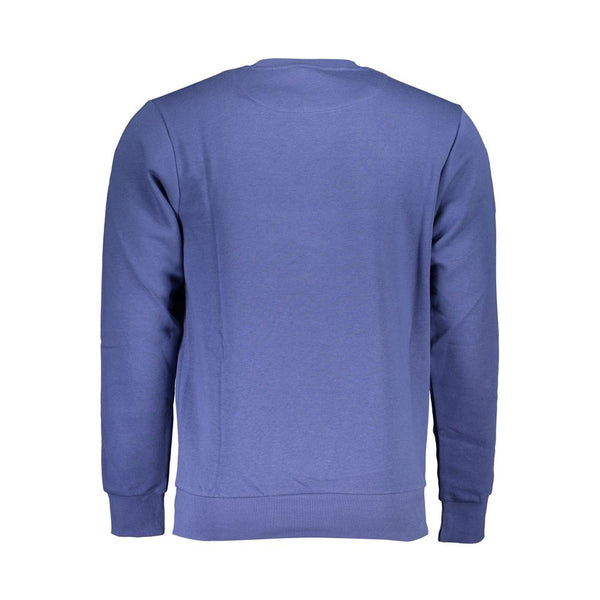 Maglione di cotone blu