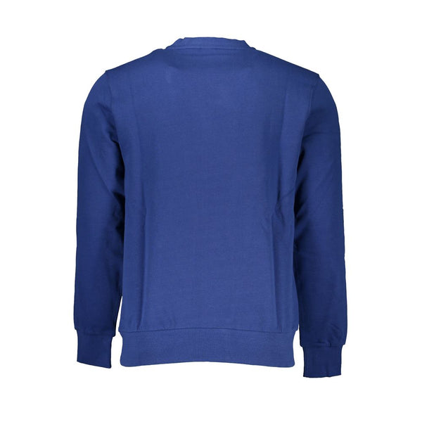 Maglione di cotone blu