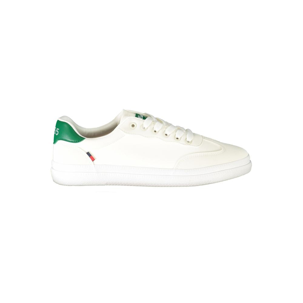 Sneaker in poliestere bianco