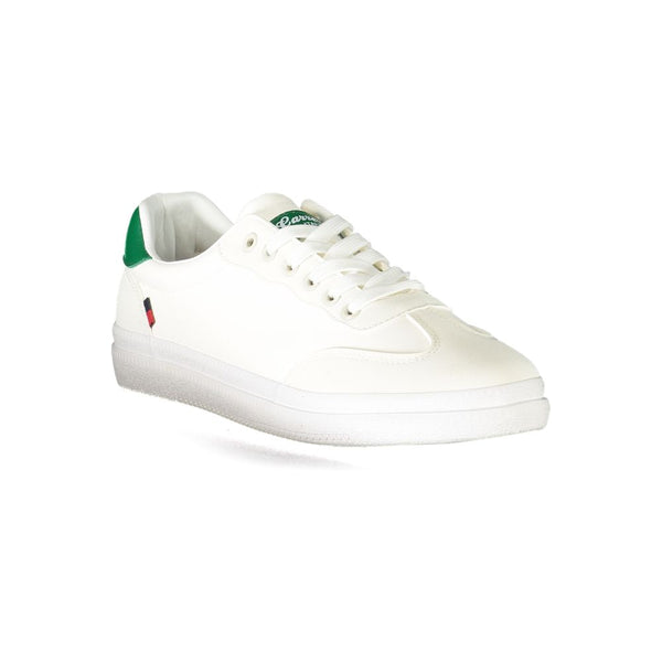 Sneaker in poliestere bianco