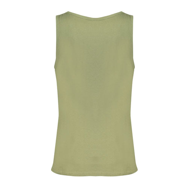 Camicia in cotone verde