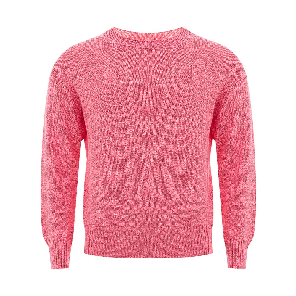 Maglione di cotone rosa