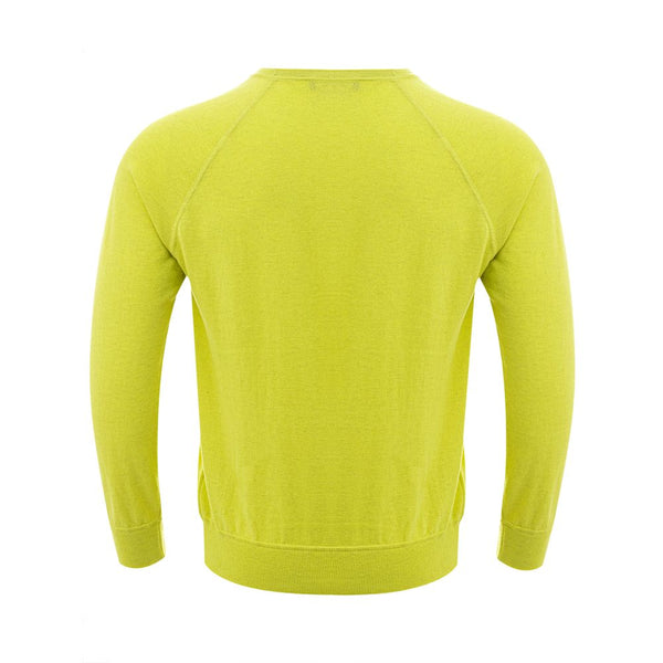 Sunny Yellow Italian Cotton Sweater