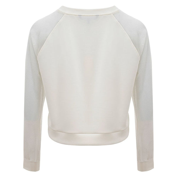 Elegant White Polyamide Sweater