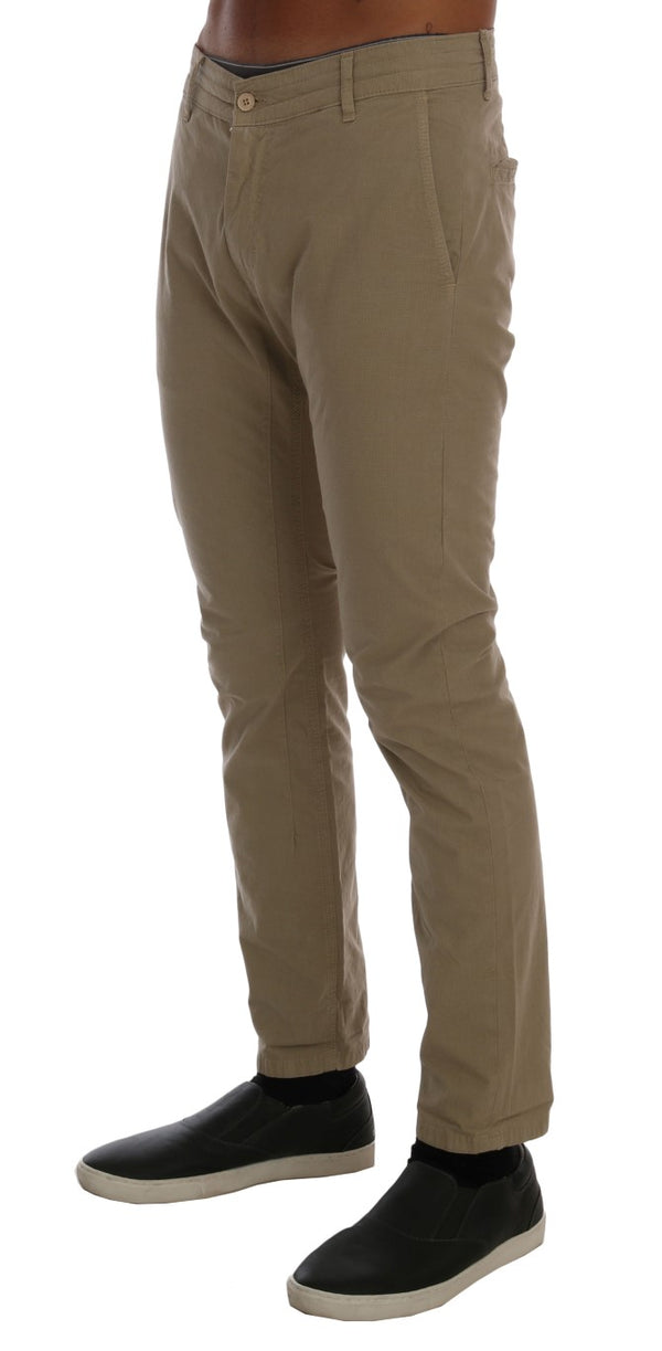 Chinos beige slim fit per uno stile sofisticato