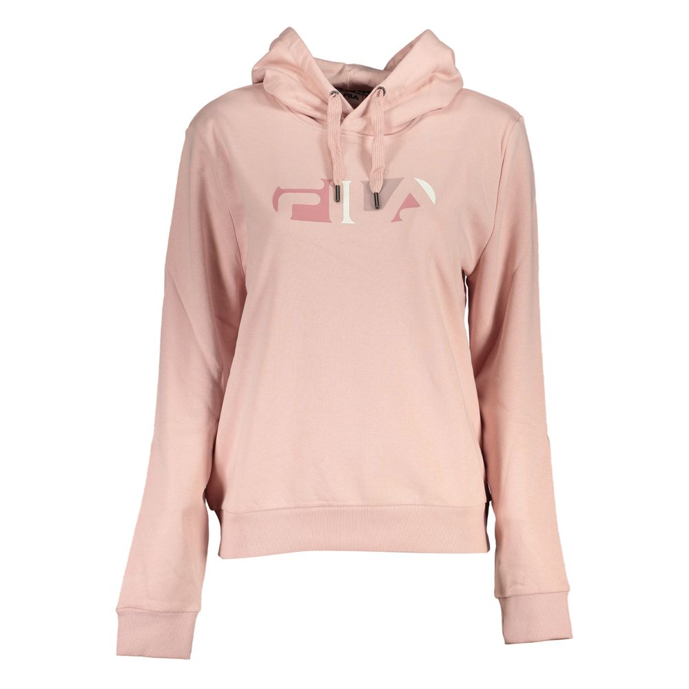 Maglione di cotone rosa