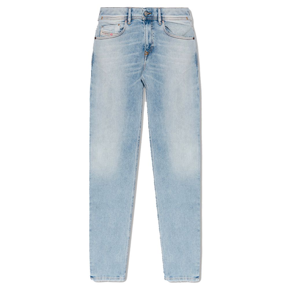 Jeans e pantaloni in cotone blu chiaro